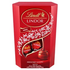 Lindt 瑞士蓮 Lindor夾餡牛奶巧克力, 200g, 1個