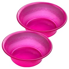 甲克虫 透明波浪盆 W5425 小, 2個, 顏色隨機