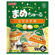 이나바 강아지 콩알 츄르 TDS-141 6p, 72g, 1개, 닭가슴살