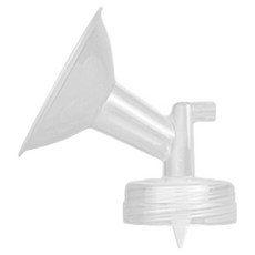 시밀레 유축기 깔대기 흡입기 표준 와이드형 세트 24mm, 화이트, 1개