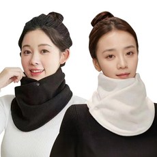 Chic Hills Luar 按扣搖粒絨防寒保暖圍脖 2入組 12730