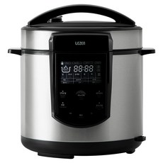 르젠 올라운드팟 멀티압력쿠커 밥솥 6L, LZMPC-6400, 블랙