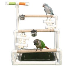 鳥用PVC小屋棲木, 混合顏色, 1個