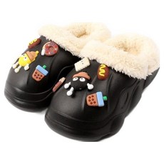 Lulushu 兒童玩具餅乾毛絨拖鞋 DW168