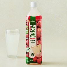 TroBest 리치착즙주스, 1개, 1L
