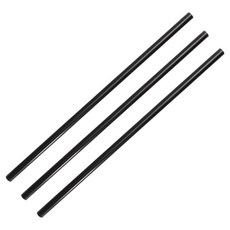 해피팩 테이크아웃 일회용 일자빨대 블랙 7 x 210 mm, 10000개입, 1개