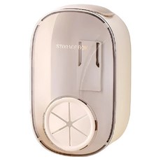 Edish 食物保鮮膜 保鮮膜套 壁掛抽取整理盒, 灰色, 1個