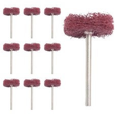 OON 그라인더 수세미 브러쉬 레드, 10개