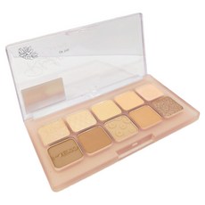 MEKO 花韻幻鏡十色眼彩盤 7.97g, 01 春日小雛菊, 1個