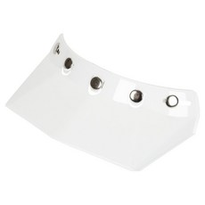 鄰家大哥 機車安全帽 經典開放式帽 遮陽板 SUN004, 白色