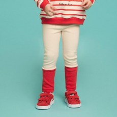 베베드피노언더웨어 아동용 코랄 컬러블럭 레깅스 BU43PD30