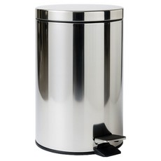 Ocean Well Living 不鏽鋼腳踏式垃圾桶, 混合色, 1個