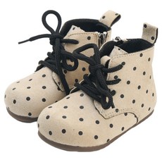 Rabbit Foot 兒童小圓點刷毛靴