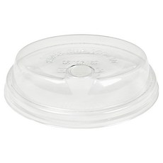 Happypack 紙杯冰飲透明蓋, 平面型, 1000入, 1個