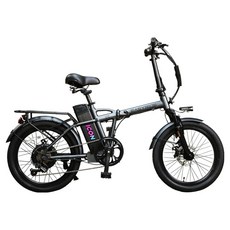 이지라이드 아이콘 ICON 36V 500W 10Ah 이륜전기자전거 고객직접설치, 알루미늄, 티탄그레이