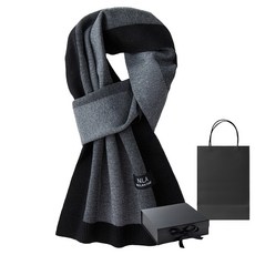 Chichills Kedia 格紋簡約圍巾禮盒 12782 + 購物袋