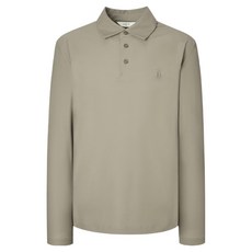 헤지스 남성용 단색 긴팔카라 티셔츠