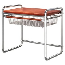 라로라 전자렌지 스탠드 선반 조립식 무타공 밥솥 수납 렌지대 바스켓형, 실버, 2단