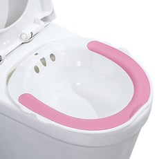 베러웰즈 미끄럼방지 거치형 가정용 좌욕기, 화이트, 1개