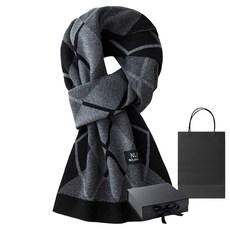 Chichills Kedia 格紋簡約圍巾禮盒組 12782 + 購物袋