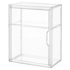 몽구밍 피규어 PET 쇼케이스 2단 투명, 1개