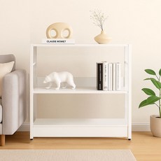 가구느낌 전자레인지 민 주방수납장, 3단, 화이트화이트＃
