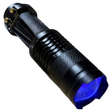 캠프닉 UV LED 자외선램프 클립형 휴대용 경화 손전등 395nm, 1개