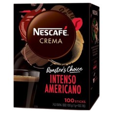 NESCAFE 雀巢咖啡 醇厚克麗瑪迷你美式咖啡, 1g, 100入, 1盒