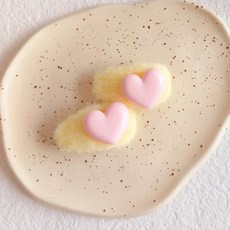 아기코끼리 솜하트 똑딱핀 2p