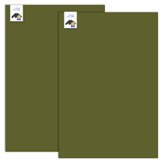 조앤제이 초간편 잘라쓰는 다용도 패딩 수선패치, 카키, 2개