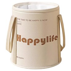 Seekis 拉鏈式家用養生翻蓋熏蒸泡腳桶/泡腳袋/足浴盆/洗腳袋, 米色, 1個