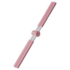 Celiving 瑜珈姿勢矯正平衡十字伸展棒, 1個, 粉紅色