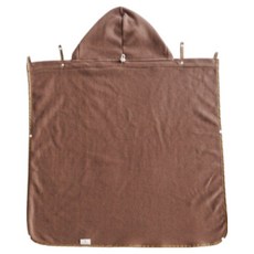 Ymmama 嬰兒背帶保暖罩 多用途連帽蓋毯, 棕色