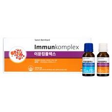 Sanct Bernhard 聖伯納德 Immune Complex 飲用液態綜合維他命 工作日 20ml x 12入 + 週末 20ml x 2入 組, 280ml, 1個