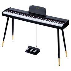 케나즈 모던 클래식 디지털피아노 키보드 88건반, 블랙, 1개, KDR130