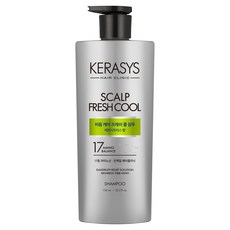 케라시스 두피 비듬케어 프레쉬쿨 단백질 샴푸 레몬시트러스향, 750ml, 1개
