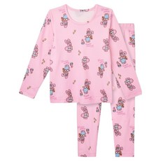 chummychummy IFC 蜜桃絨九分睡衣上下套裝 01