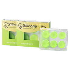 DK ONE 超輕量防噪音耳塞 綠色 2 x 0.7 cm, 2個, 6入