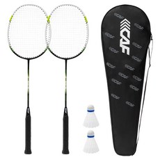 LECAF 羽球拍組 黑綠色 FREE, 1個, LE5O014GRN