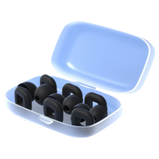 DK ONE 日常美型防噪音耳塞 黑色C 1.3 x 1.5 cm, 1個, 6入