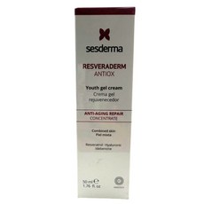 sesderma 賽斯黛瑪 肌因活顏凝乳RESVERADERM ANTIOX Youth Gel Cream, 1個, 50ml