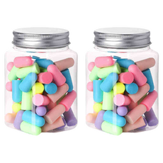 DK ONE 時尚防噪音耳塞 混色 1.4 x 2.8 cm, 2個, 60入