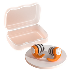 DK ONE 日常防噪音耳塞 S 1.9 x 1.5 cm, 橘色, 1個, 2入