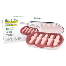 iMeBoBo DK ONE 日常時尚防噪音耳塞 粉色A 6.8 x 4.8 x 2.3 cm, 10入, 1個