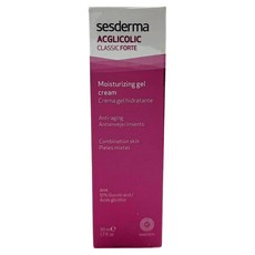 sesderma 賽斯黛瑪 活膚凝乳ACGLICOLIC CLASSIC FORTE Moisturizing Gel Cream, 1個, 50ml