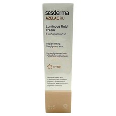 sesderma 賽斯黛瑪 肌淨亮白防曬乳AZELAC RU LUMINOUS FLUID CREAM DEPIGMENTING SPF50, 1個, 50ml