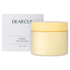 DEARCUS Air-Bium 固體除臭劑 420 檸檬 正裝, 420g, 1個