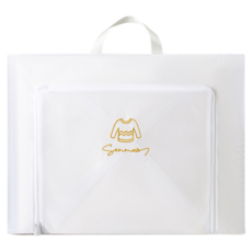 Himroom 多功能毛衣專用洗衣保護袋 衣物圖案 針織洗衣網 大尺寸, 混色, 1個