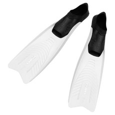 마레스 뉴클리퍼 초보 강습용 오리발 양발 세트, 화이트