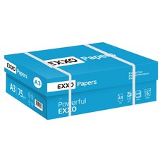 엑소 복사용지 75g, 1250개, A3